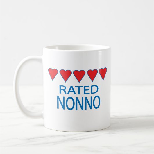 Five Heart Nonno Kaffeetasse (Links)