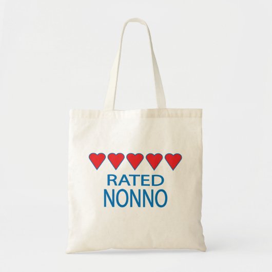 Five Heart Nonno Tragetasche (Vorne)