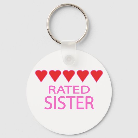 Five Heart Sister Schlüsselanhänger (Vorderseite)