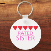Five Heart Sister Schlüsselanhänger (Vorderseite)