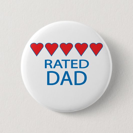 Five Heart Vater Button (Vorderseite)