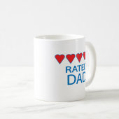 Five Heart Vater Kaffeetasse (VorderseiteRechts)