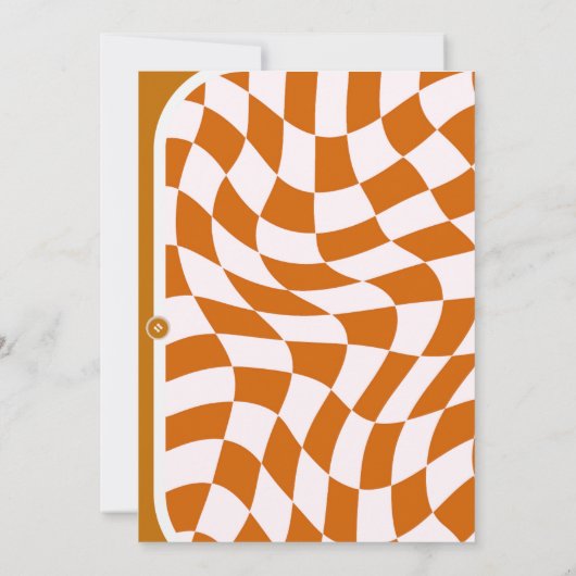 Five ist ein Vibe 5. Retro Einladung (Rückseite)