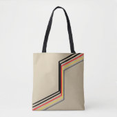 Five lines in’n’out (black, red, yellow, gray) tasche (Vorderseite)