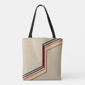 Five lines in’n’out (black, red, yellow, gray) tasche (Rückseite)