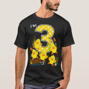 Five Little Ducks Kids Kinderzimmer Song 3. Geburt T-Shirt