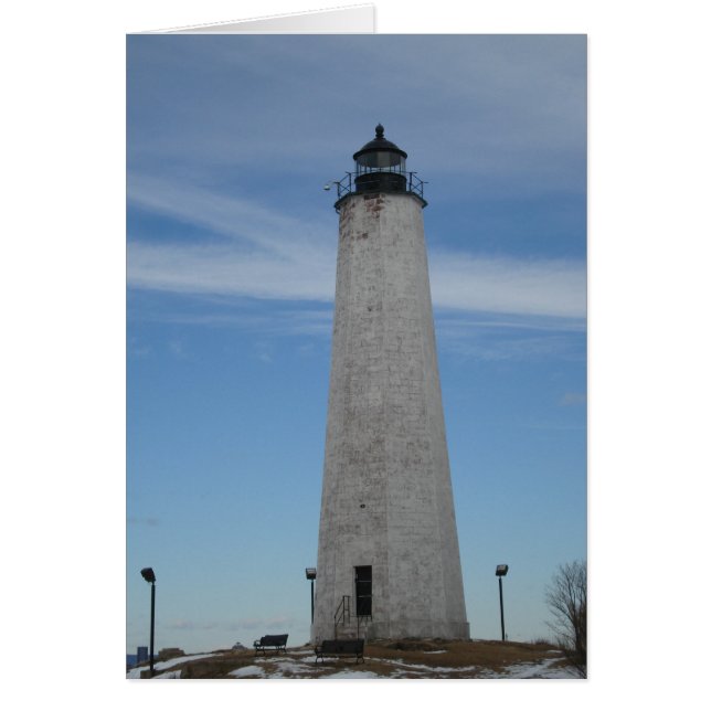 Five Mile Point Lighhouse New Haven CT Harbour (Vorne)