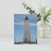 Five Mile Point Lighhouse New Haven CT Harbour Postkarte (Stehend Vorderseite)