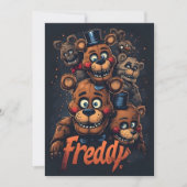 Five Nights at Freddy's  Feiertagskarte (Vorderseite)