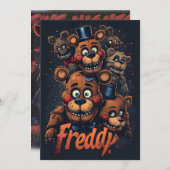 Five Nights at Freddy's  Feiertagskarte (Vorne/Hinten)
