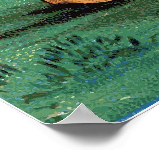 Five O'clock Tea Poster (Ecke)