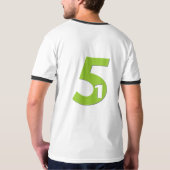"five-one" Vorwärtsbewegungs-Wecker-T - Shirt (Rückseite)