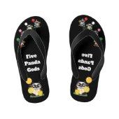 Five Panda Gods Yang Kinderbadesandalen (Fußbett)