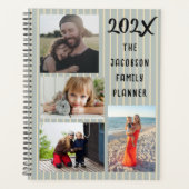 Five Photo Custom Family Planner Planer (Vorderseite)