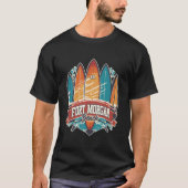 Five Surfboards Fort Morgan Beach Al T-Shirt (Vorderseite)