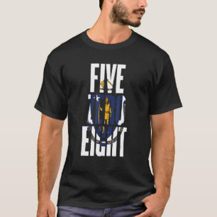 Five Zero 8 508 Area Code Worcester Massachuse T-Shirt
