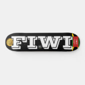 FIWI JMT JAMAICA 7 3/4" Skateboard Deck (Horizontal)