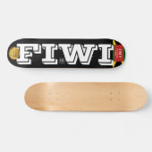 FIWI JMT JAMAICA 7 3/4" Skateboard Deck (Horizontal)