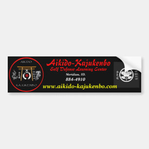 fix_1200, beebop, Aikido-Kajukenbo, Selbst Defens… Autoaufkleber