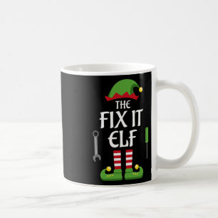 Fix It Elf Family Matching Group Weihnachten Kaffeetasse