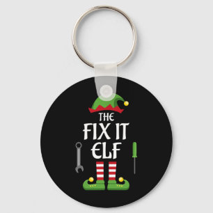 Fix It Elf Family Matching Group Weihnachten Schlüsselanhänger