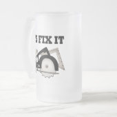 Fix It Mattglas Bierglas (Vorderseite Links)