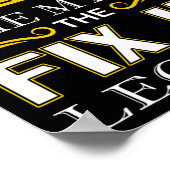 Fix It Vater gibt Vätern Day Handy Man Poster (Ecke)
