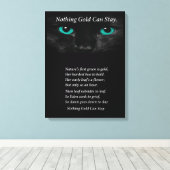 Fixe Augen Leinwanddruck (Insitu (Holzboden))