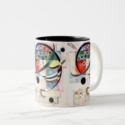 Fixed - Kandinsky Zweifarbige Tasse (VorderseiteRechts)