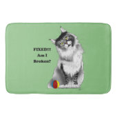 Fixed Kitty Badematte (Vorderseite)
