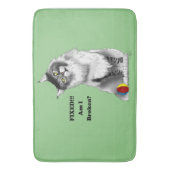 Fixed Kitty Badematte (Vorderseite Vertikal)