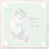 Fixed Kitty Glasuntersetzer (Rückseite)