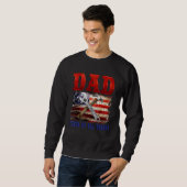 Fixer Of All Things  Handyman Mechanic Dad USA Fla Sweatshirt (Vorne ganz)