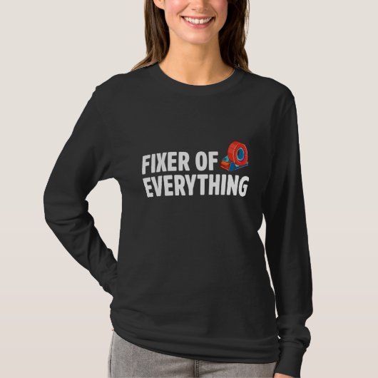 Fixer Of Everything Car Automobile Mechanic Car Re T-Shirt (Vorderseite)