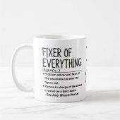 Fixer of everything kaffeetasse (Links)