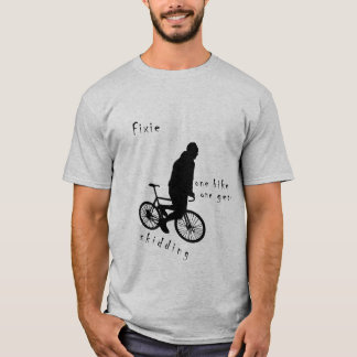 Fixie - ein Fahrrad eins Gang-Gleiter T-Shirt