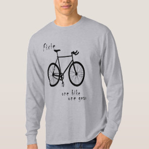 Fixie - ein Gang des Fahrrades eins (einfach) T-Shirt