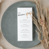 Fixieren des Knotenmenüs des Brautparty