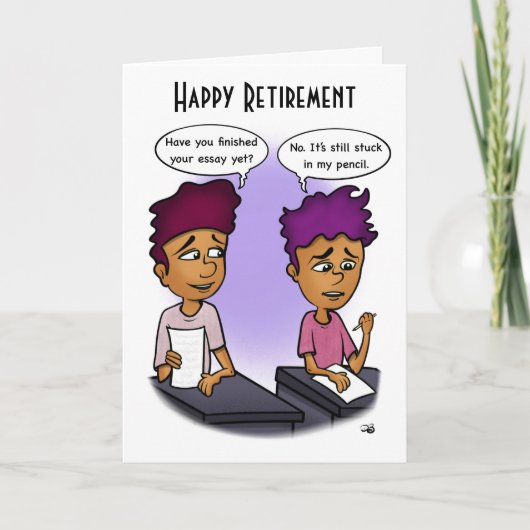 Fixieren in der Grußkarte des Stifts Dankeskarte (Vorderseite)