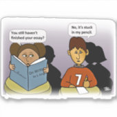 Fixieren von benutzerdefinierten Aufklebern Aufkleber (Vorderseite)