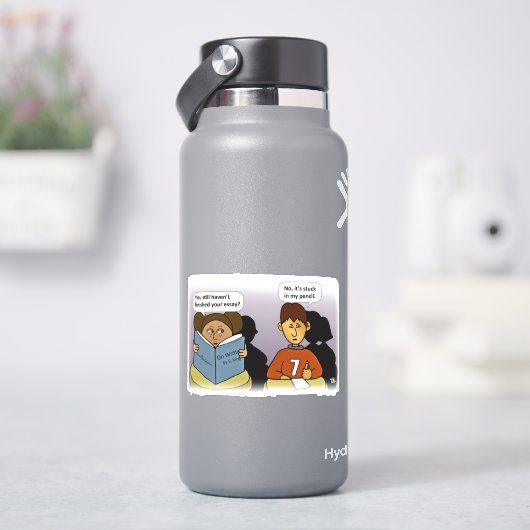 Fixieren von benutzerdefinierten Aufklebern Aufkleber (HydroFlask)