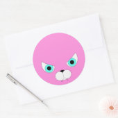 Fixierer Runder Aufkleber (Umschlag)