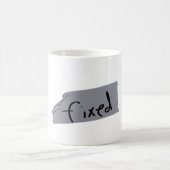 Fixierung des Klebebandes Kaffeetasse (Mittel)