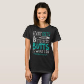Fixierung des medizinischen Assistenten T-Shirts S (Vorne ganz)