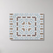 Fixierung Leinwanddruck (Vorderseite)