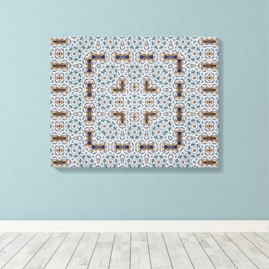 Fixierung Leinwanddruck (Insitu (Holzboden))