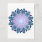 Fiyrnaheh Fraktal Mandala Postkarte (Vorderseite)