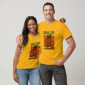 Fizz Force Soda Cop T-Shirt – Lustig Retro (Unisex)
