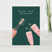 Fizz - Weihnachtsdesign Karte (Vorderseite)