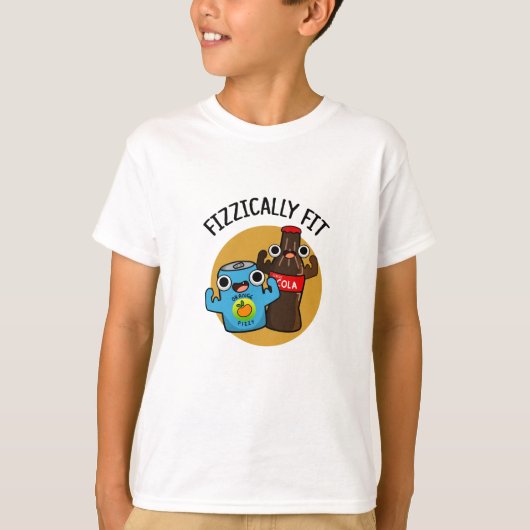 Fizzisch Fit Funny Fizzy Cola Pub T-Shirt (Vorderseite)
